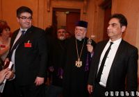 Փարիզ, 19 Յունիս 2015 թ., Ուրբաթ, Ֆրանսայի Ազգային ժողովի «Քոլպէր» դահլիճի երդիքին տակ կազմակերպուած քննարկում. «Թուրքիոյ մէջ արդարութիւնը ինչպէ՞ս վերադարձնել հայոց»։ Դրուագ մը՝ Պուրպոնեան պալատէն ներս Հայ դատի Ֆրանսայի գրասենեակին նախաձեռնութեամբ տեղի ունեցած ասուլիսէն։ (Լուսանկար՝ Յովհաննէս Երամեան)