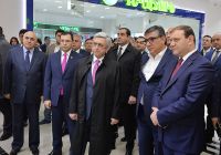 Սերժ Սարգսեան բացման հանդիսութեան ընթացքին