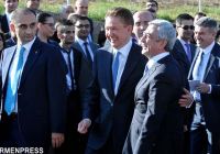 Սերժ Սարգսեան եւ Ալեքսէյ Միլլէրի զուարթ դրուագը