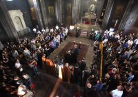 Հոգեհանգիստ՝ Հրաչեայ Թամրազեանի դագաղին շուրջ (Լուսանկարներ՝ News.am)