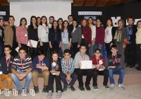 Մրցանակաբաշխութեան արարողութեան աւարտին խմբանկար մը (Լուսանկարներ՝ Արի Թաշ)