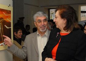 Փանոսեան եւ Յակոբեան ցուցահանդէսի բացման