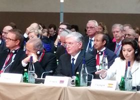 Նալպանտեան երէկ Փարիզի մէջ ելոյթ մը ունեցաւ Մերձաւոր Արեւելքի քրիստոնեաներու առկայ հարցերուն շուրջ կազմակերպուած հաւաքոյթին ընթացքին