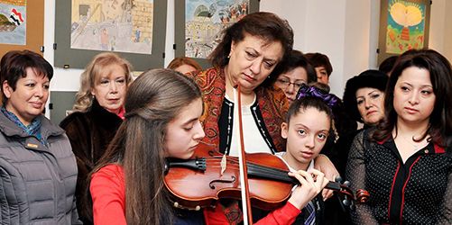 Փոքրիկներուն նուագը՝ բացման ընթացքին